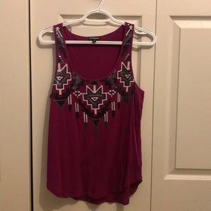 Express Sequin Tank